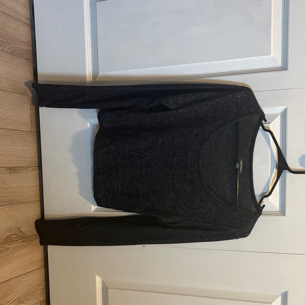 Wild Fable Charcoal Knit Top
